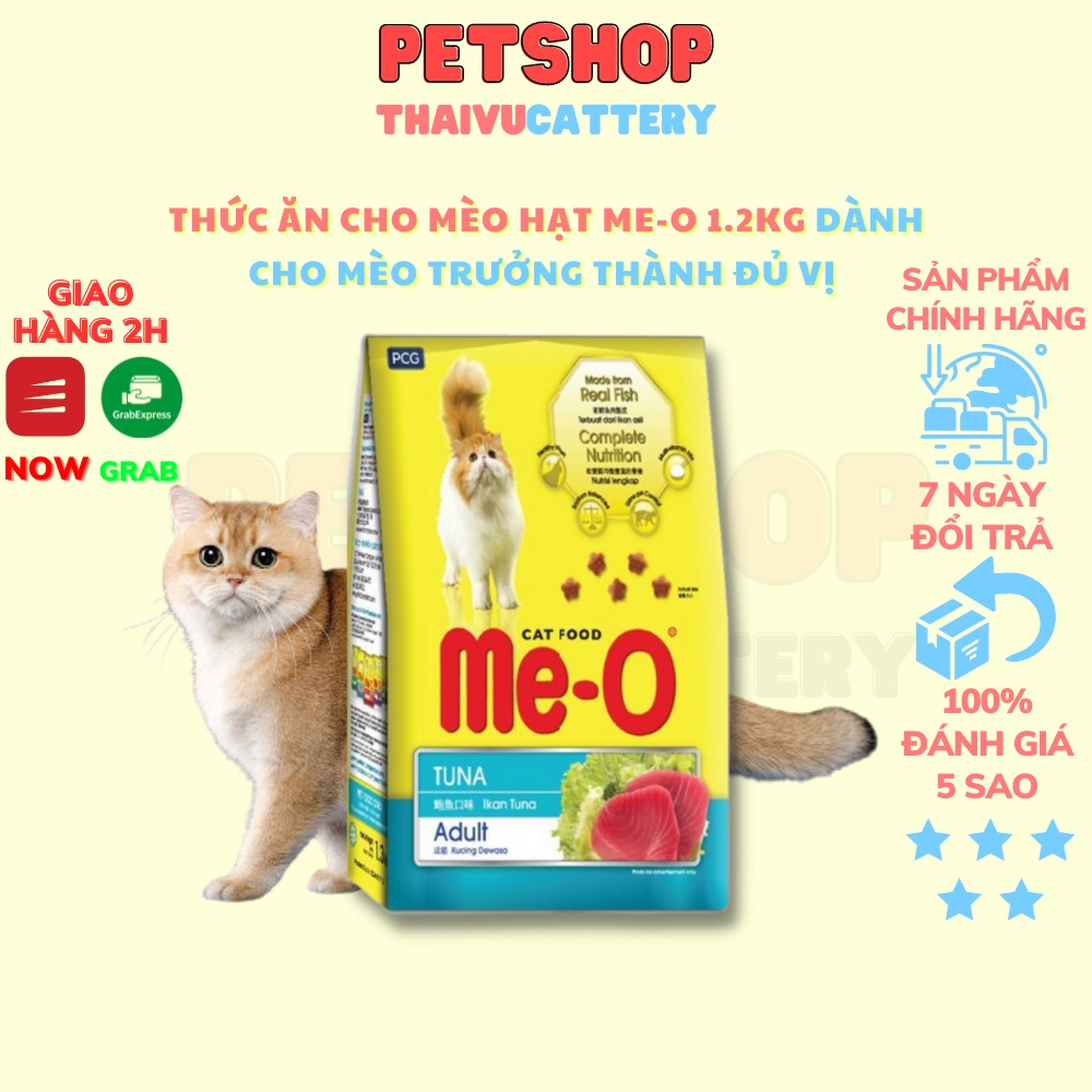 Me-O Adult Hạt — 1.1kg