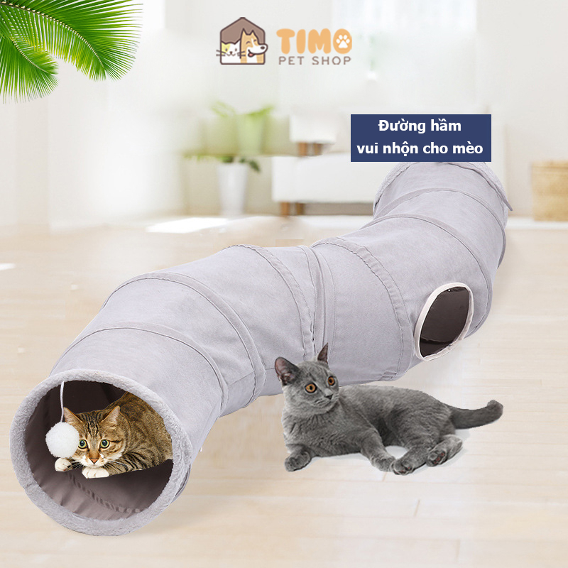 Đường hầm mèo gấp gọn