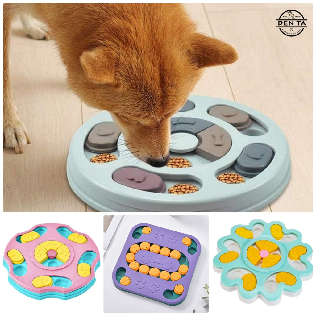 Puzzle feeder ăn chậm cho mèo