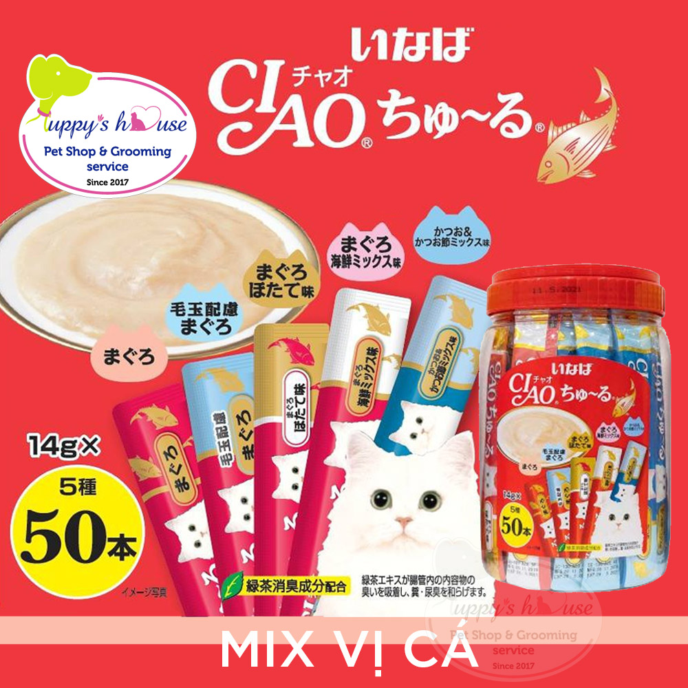 Ciao Churu — Snack lỏng thuần hóa mèo hiệu quả nhất