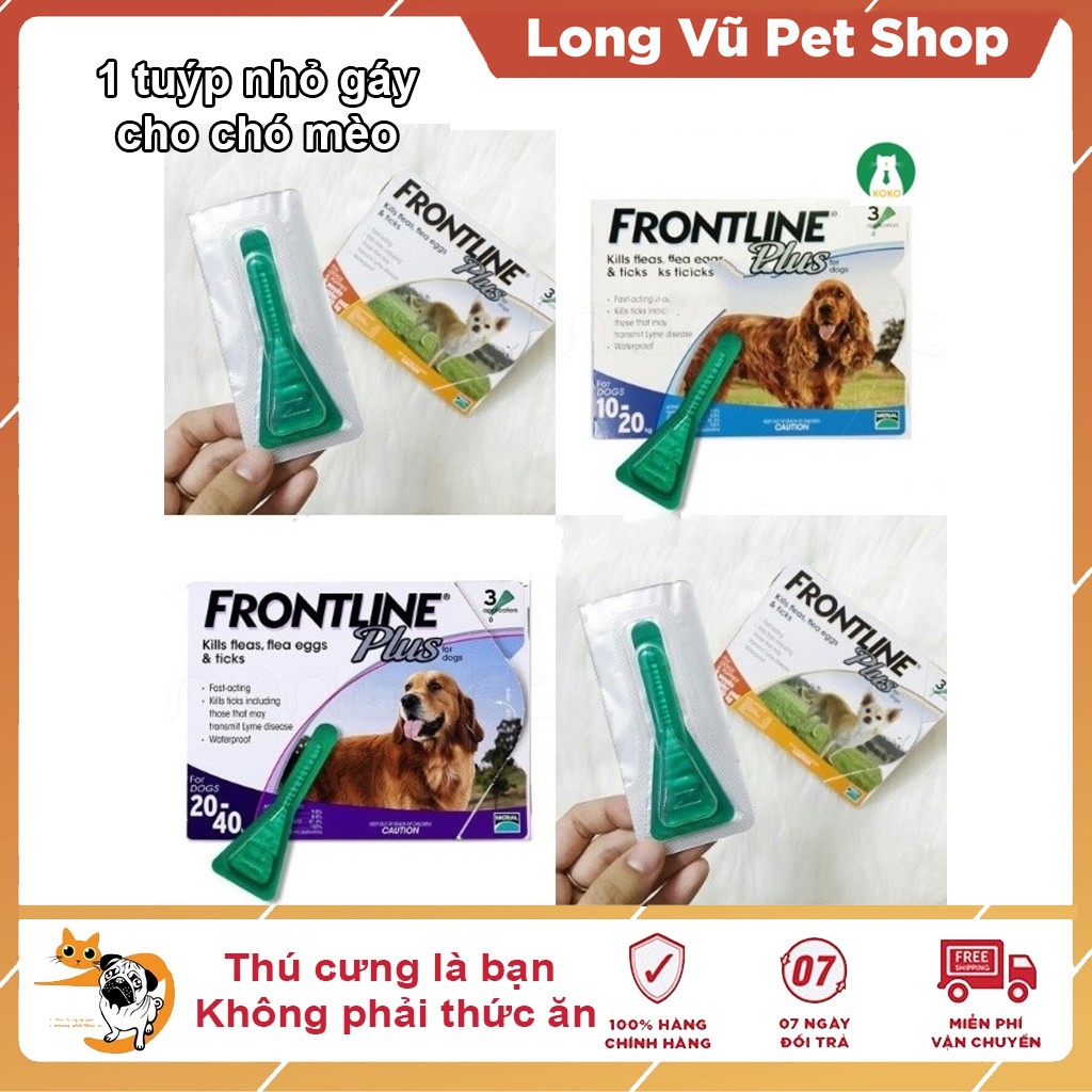 Frontline Combo (Fipronil + S-methoprene) — mèo hoặc chó