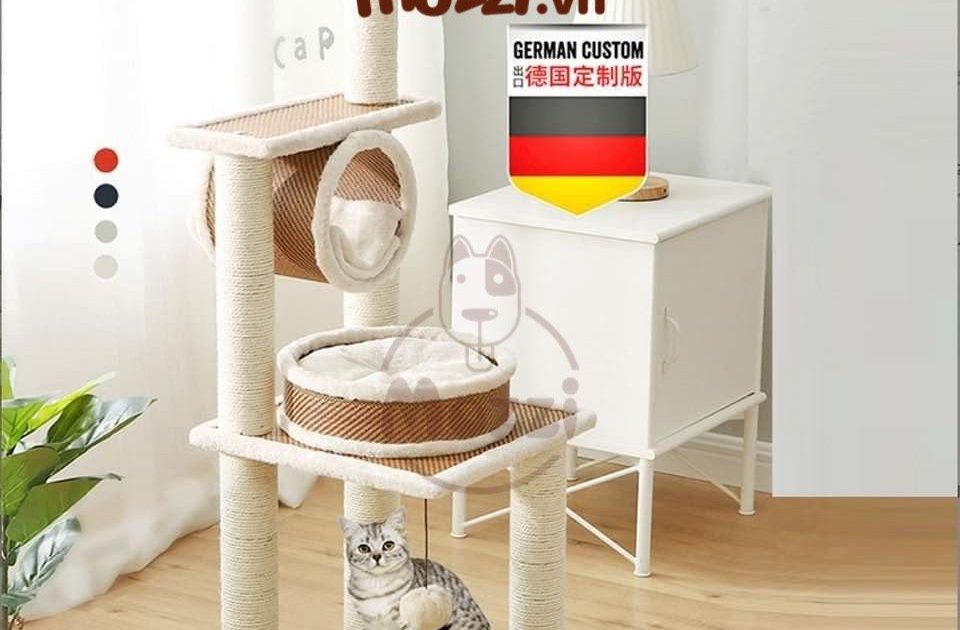 Cat Tree 3 tầng 120cm