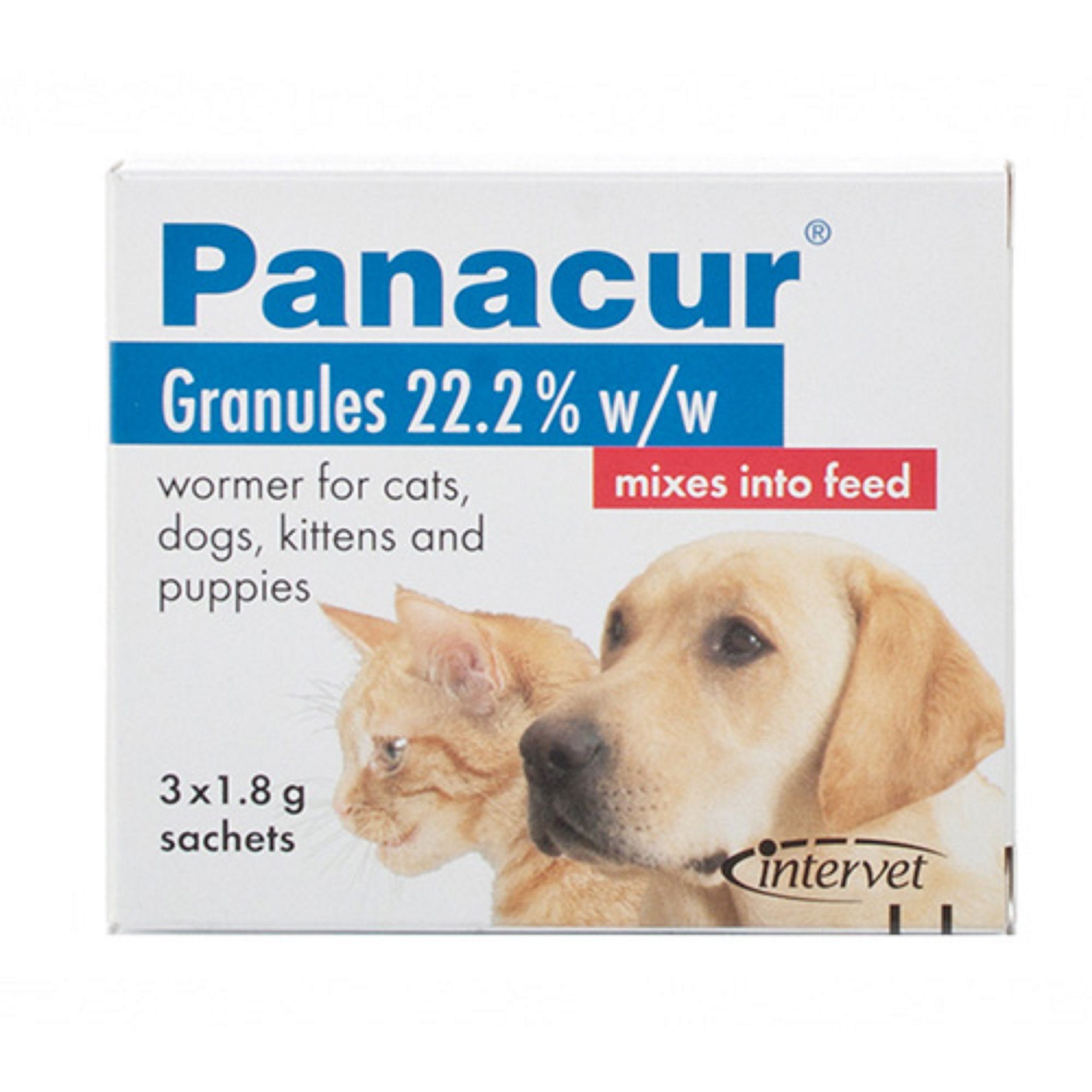 Panacur Granules 22% — Bột xổ giun