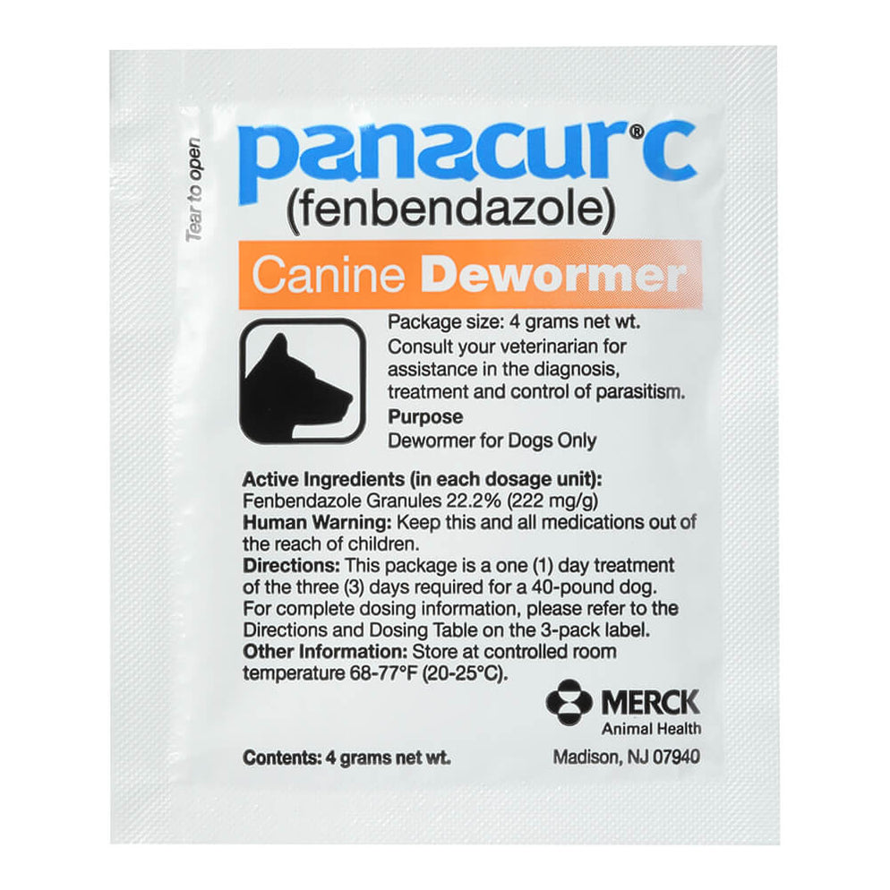 Panacur Granules — Bột xổ ký sinh trùng