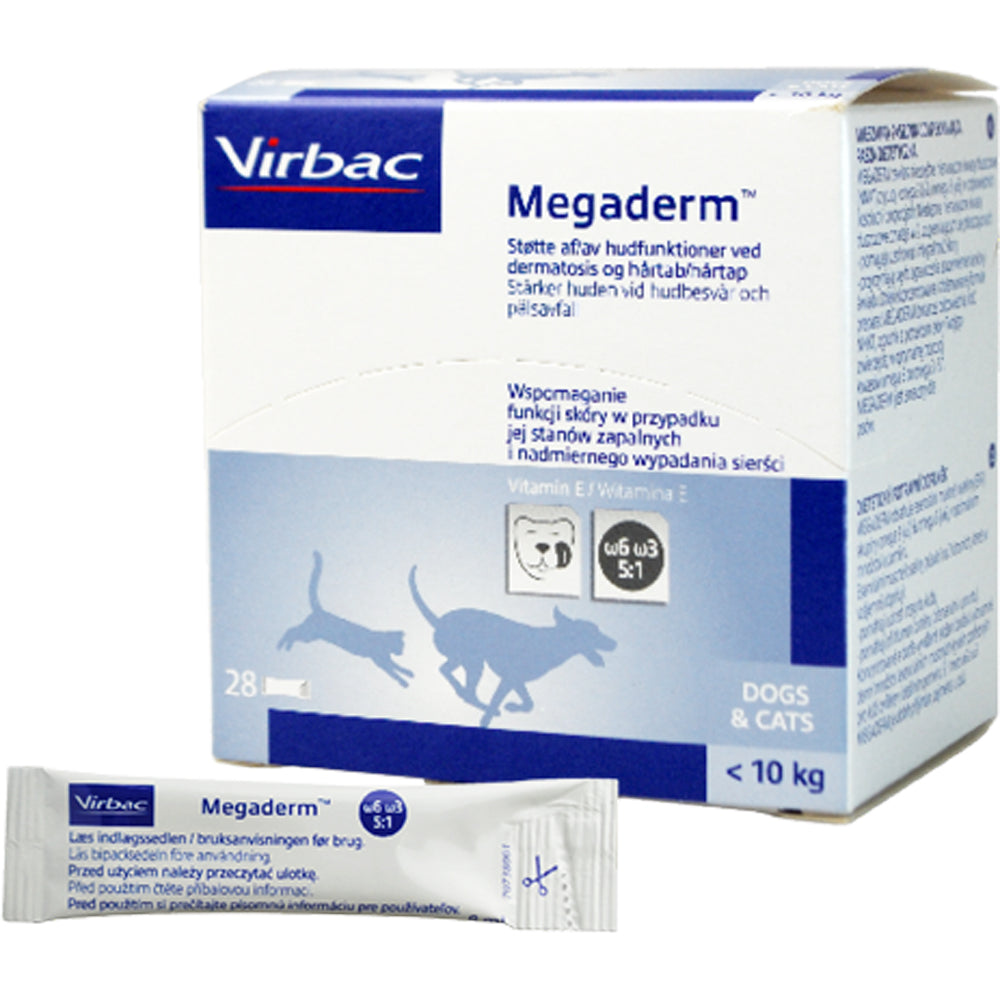 Virbac Megaderm — Supplement da lông chuyên dụng