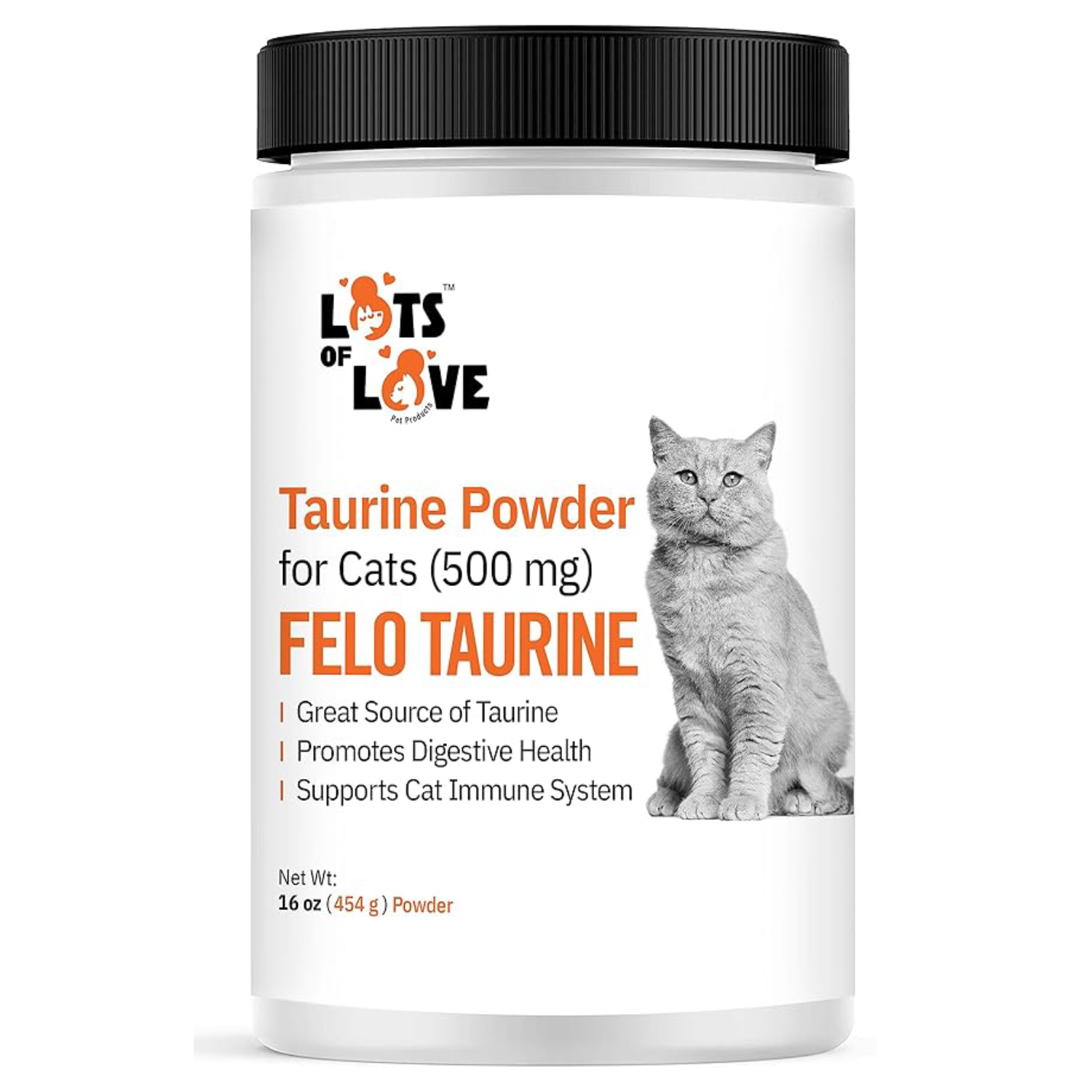 Taurine Powder for Cats — 50g