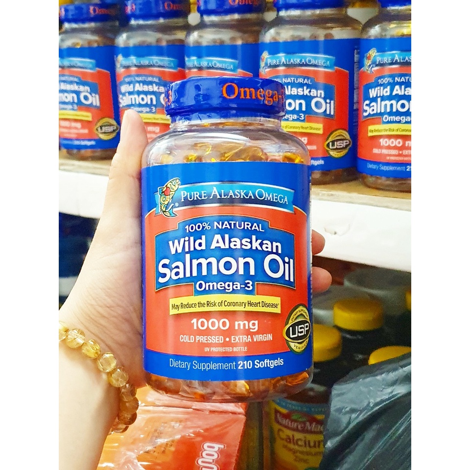 Wild Alaskan Salmon Oil — Dầu cá hồi cho chó