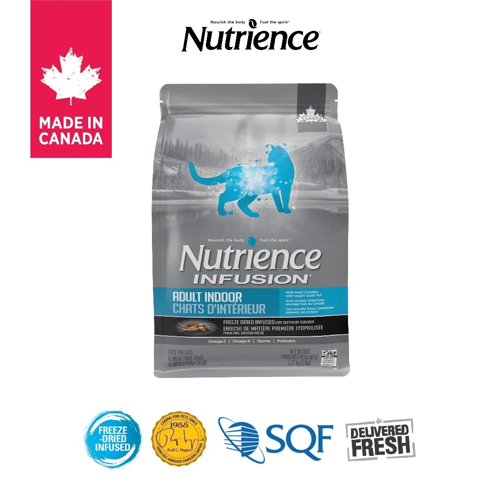 Hạt cho mèo trưởng thành Nutrience Infusion Adult Indoor